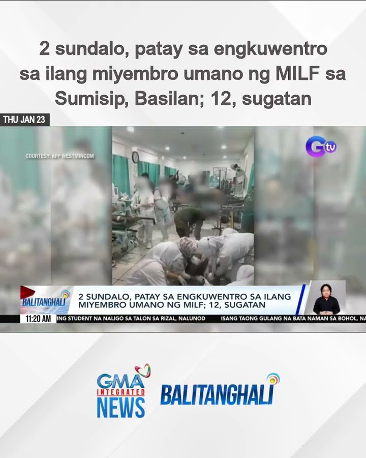 2 sundalo, patay sa engkuwentro sa ilang miyembro umano ng MILF sa Sumisip, Basilan...| Balitanghali
