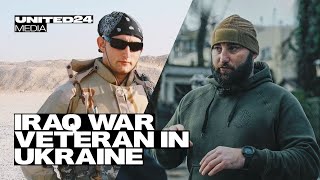 The US Iraq War veteran came to Ukraine tо help train military. UNITED24 News