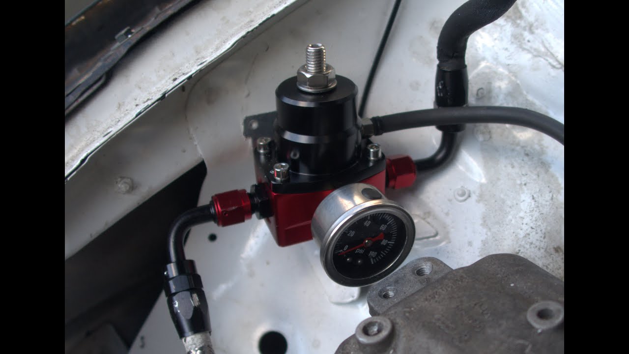 installing my first fuel pressure regulator (Ebay) on vr6 part 1 YouTube