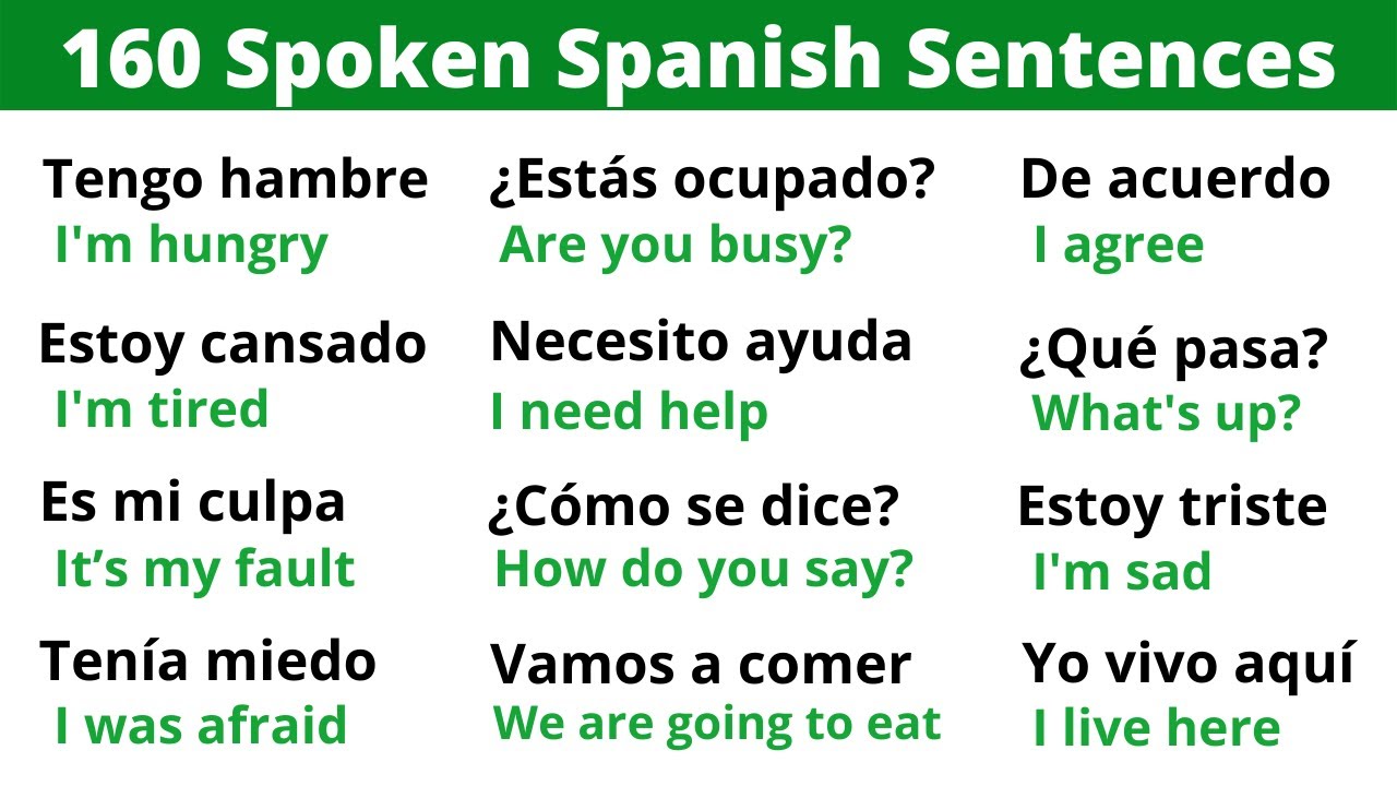 Spanish clichés