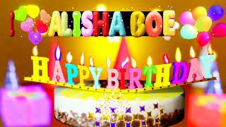 alisha boe happy birthday to you | birthday party song #wisheslife