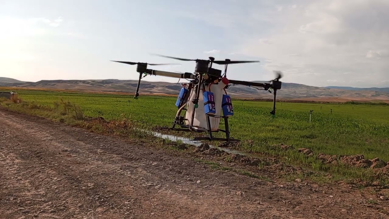 Havas Robotik - Dron ile  Zirai İlaçlama - Çorum  - Bayat - Toyhane