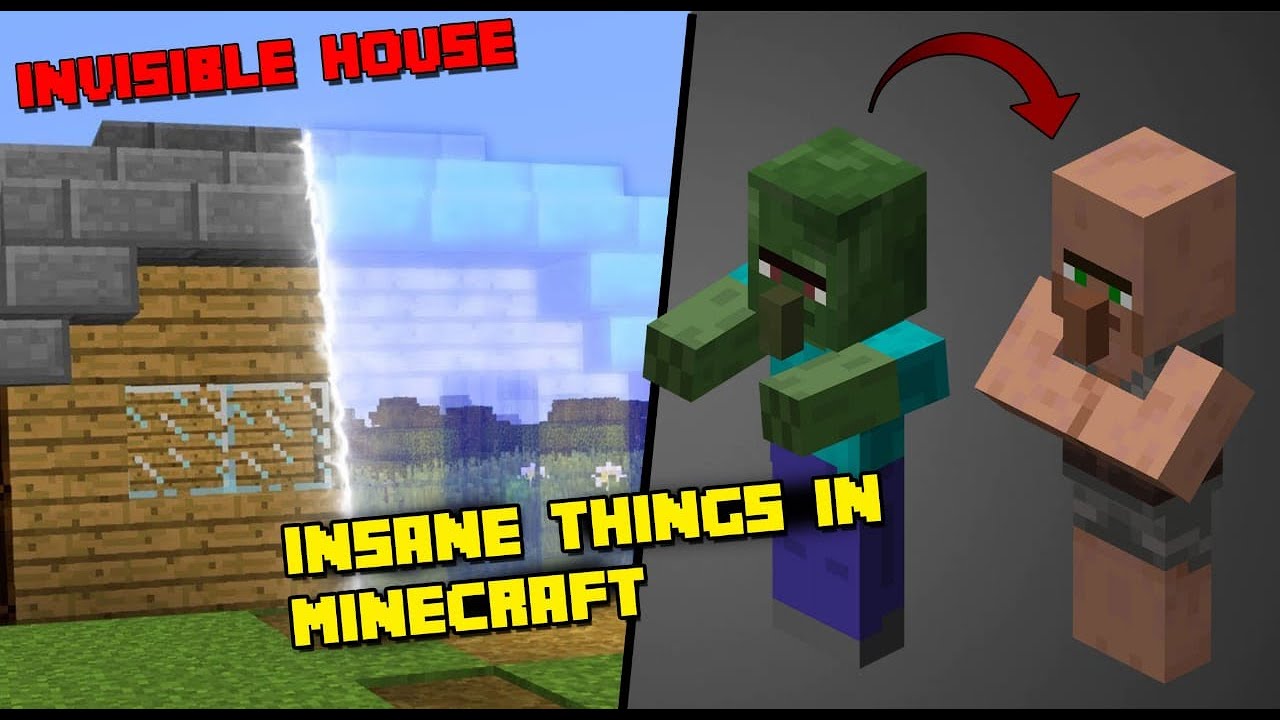 Top 5 Insane Things In Minecraft !! - YouTube