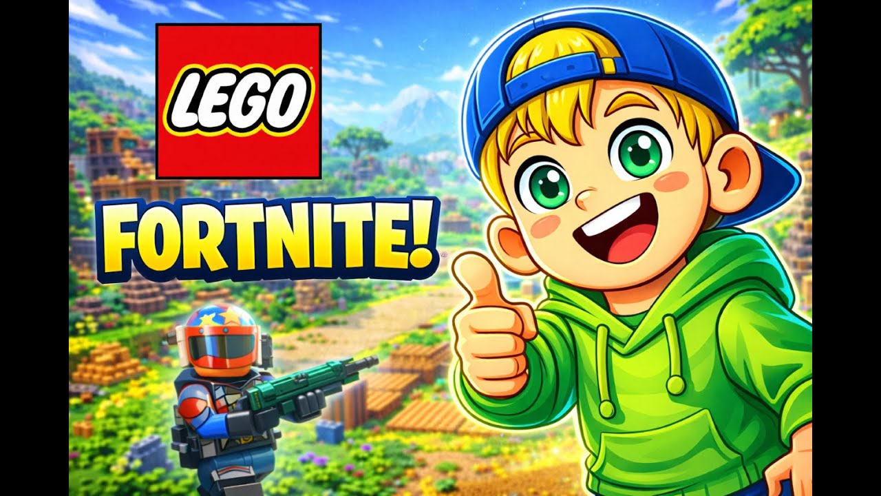 I Played Fortnite LEGO as Batman! 🦇