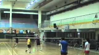 20110406 復興羽球隊 FUXING Badminton Game XD VS XD