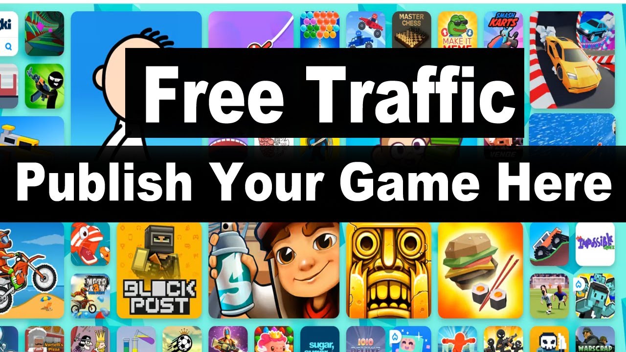 Free Traffic - Submit and Publish Your Game On Poki platform 