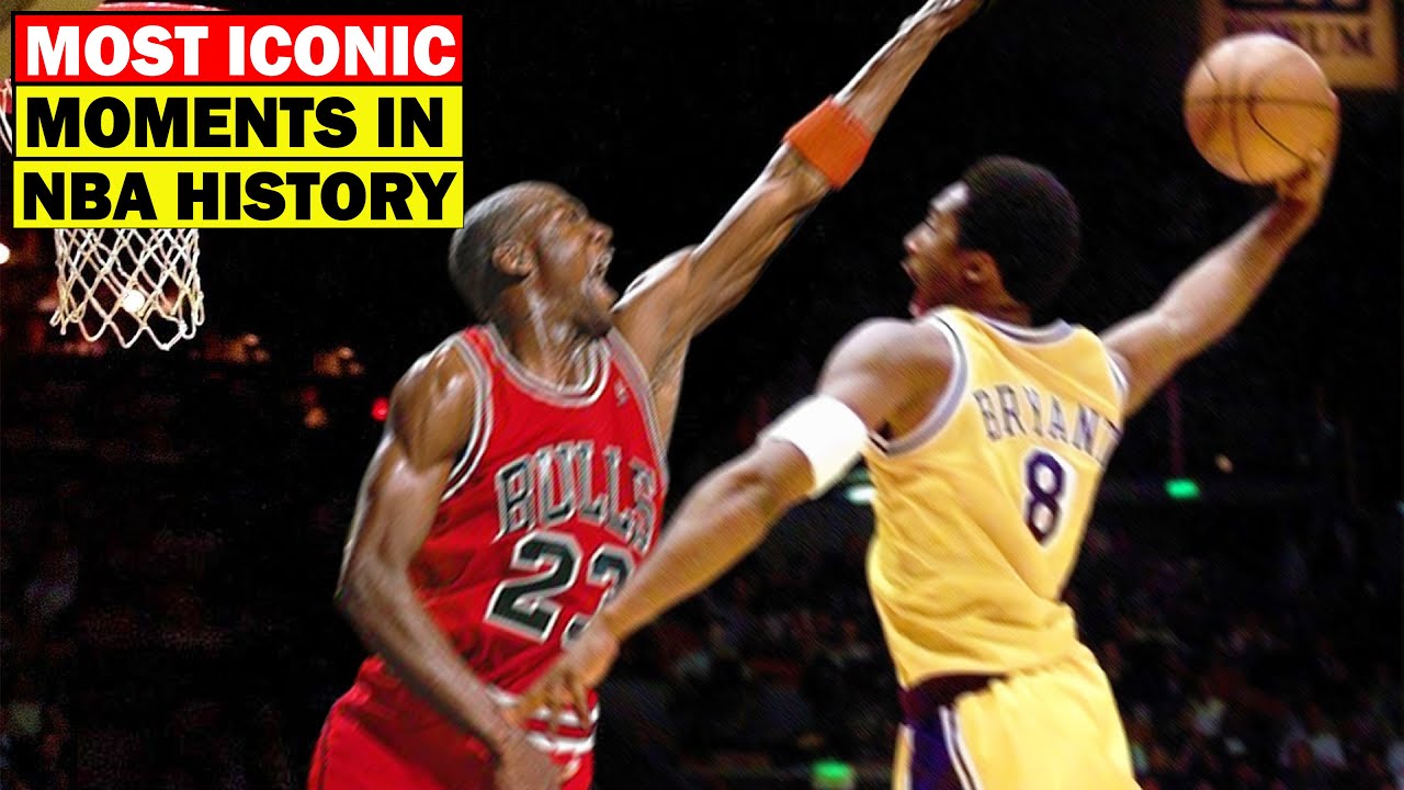 20 MOST ICONIC MOMENTS IN NBA HISTORY.. - YouTube