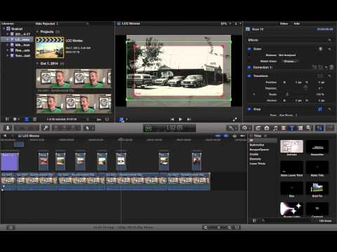 FCPX Ken Burns Remove Ease In Out - Linear Movement