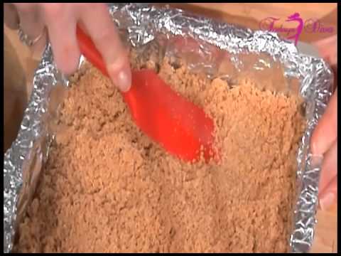 How to make cheese cake bars cookie crumb crust