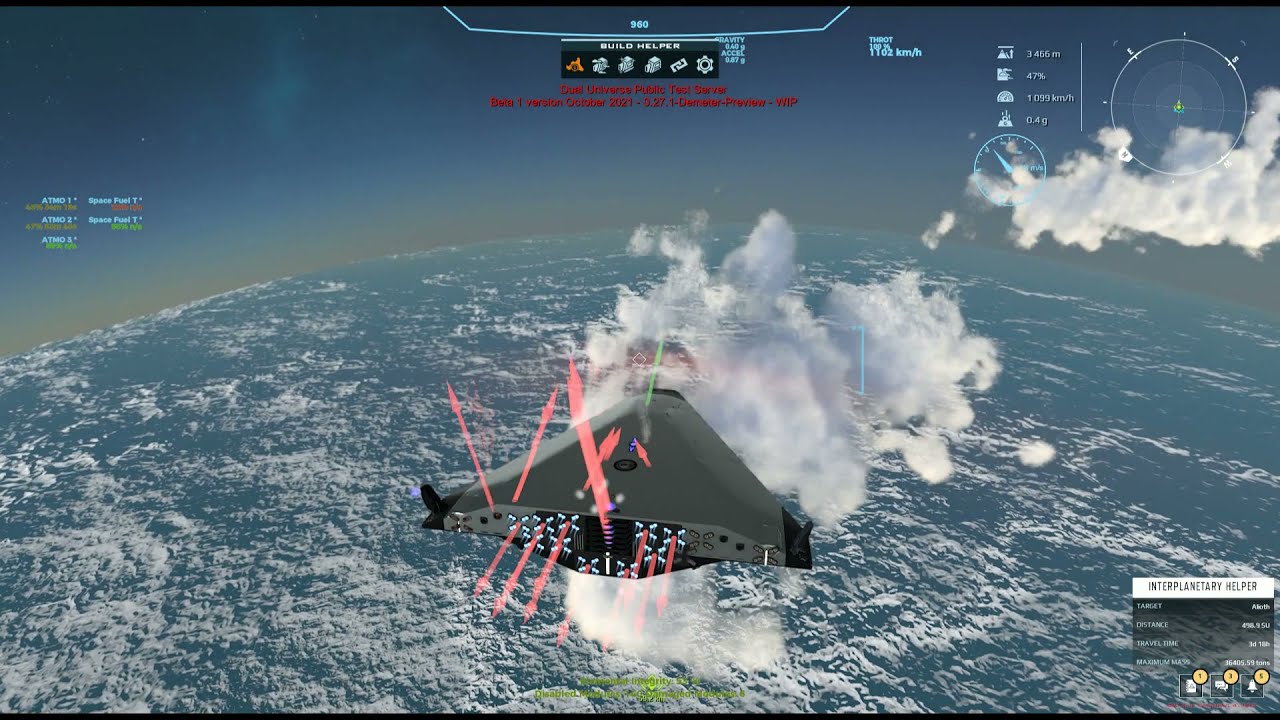 My Ship don't crash. She Crashes, You Crashed Her...DUAL UNIVERSE