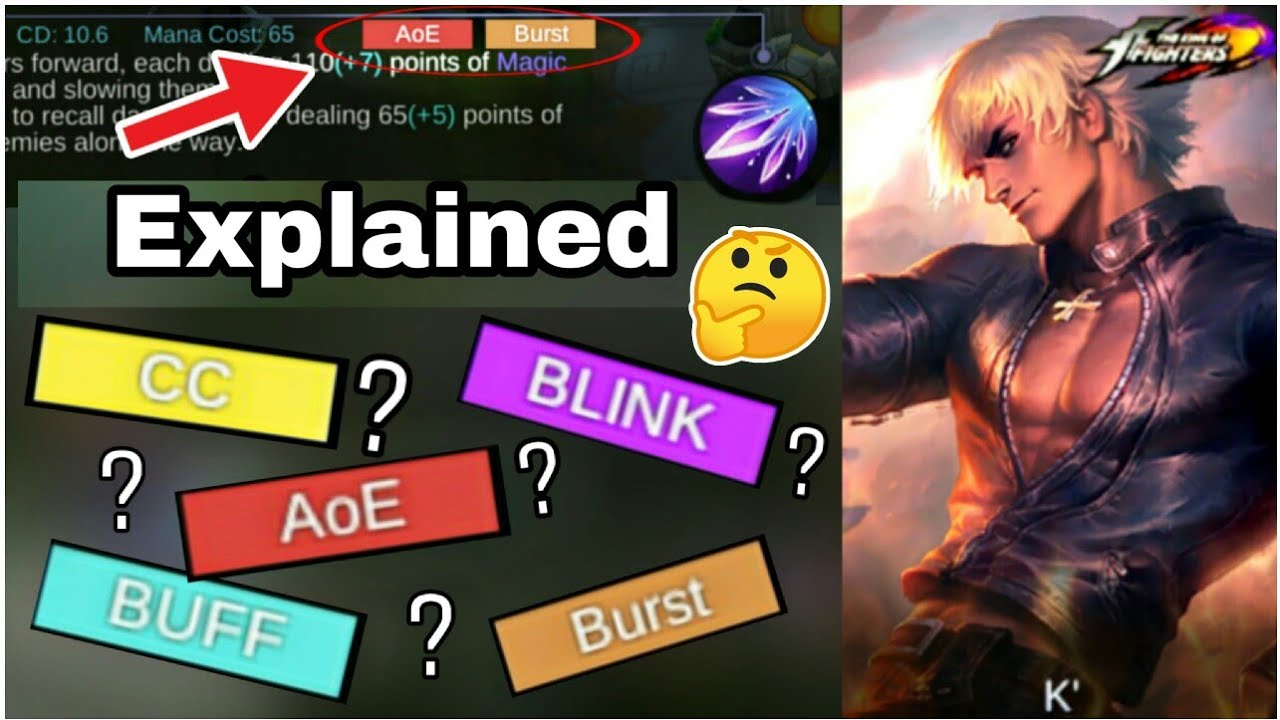 What Is CC AoE Buff Blink Burst Morph Summon Mobile Legends What Is CC AoE Buff Blink Burst Morph Summon Mobile Legends