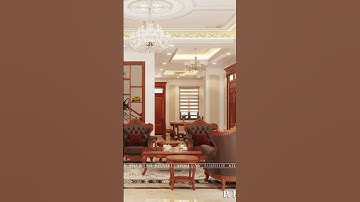 Mẫu Phòng Khách Tân Cổ Điển Nhẹ Nhàng #shorts