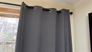 My Review of the NICETOWN Grey Blackout Curtains