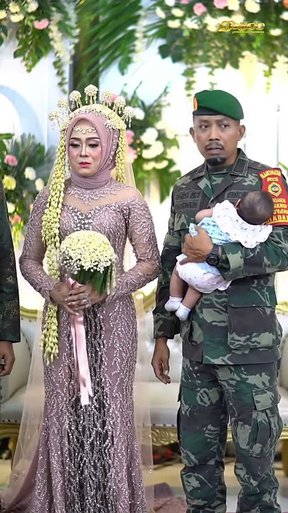 Viral Tentara datang ke acara pernikahan Mantan