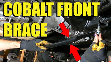 Cobalt Front Chassis Brace Install