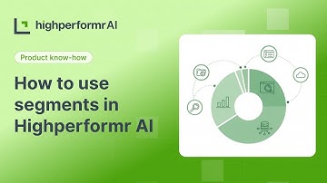 Highperformr AI: Organize Segments with Folders