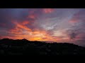 Timelapse - Candilazo al amanecer con nubes medias y altas en Málaga - 19-4-2021