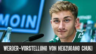 „Ich bin ein Künstler“ – Chuki stellt sich vor: Werder-Neuzugang über Start, Spitzname und Spielstil