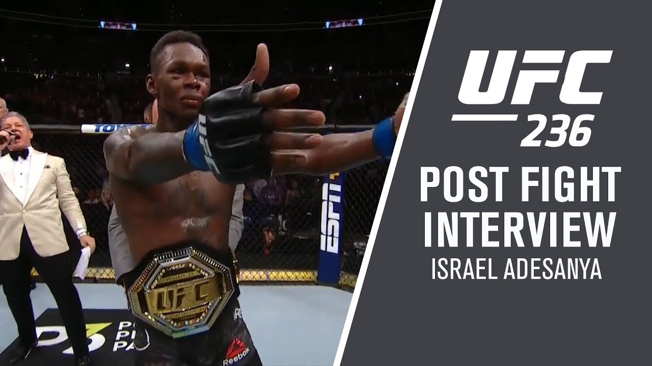 UFC 236: Israel Adesanya - 