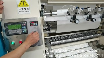 How to operate 4 lines automatic facial tissue making machine