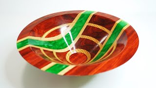 Woodturning | Emeralds and Rubies