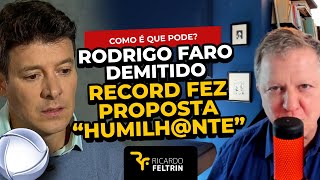 END OF AN ERA - Record "tried" to keep Rodrigo Faro (without much effort)