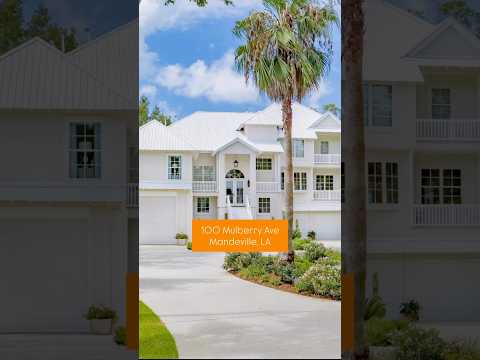 100 Mulberry Ave, Mandeville, LA home video tour