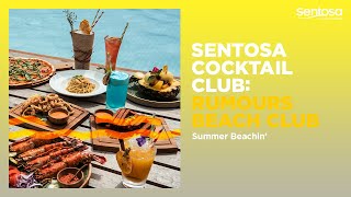 Summer Beachin’ Cocktail Recipe | Sentosa Cocktail Club