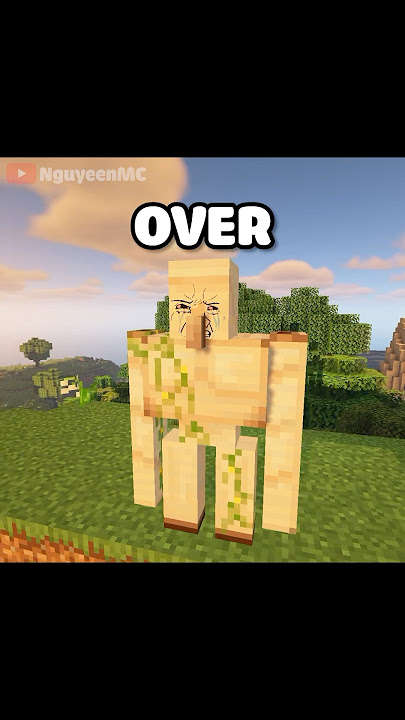 Nỗi buồn của Golem #minecraft