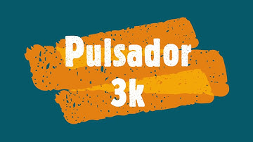 Pulsador para Inyectores Pulsador 3k