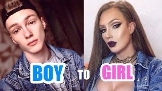 BOY to GIRL || ИЗ ПАРНЯ В ДЕВУШКУ