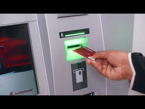 Scotia ATM - How to make a withdrawal