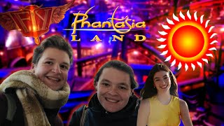 We rode THIS rollercoaster with no snow! Phantasialand Wintertraum Day 2 vlog January 2024