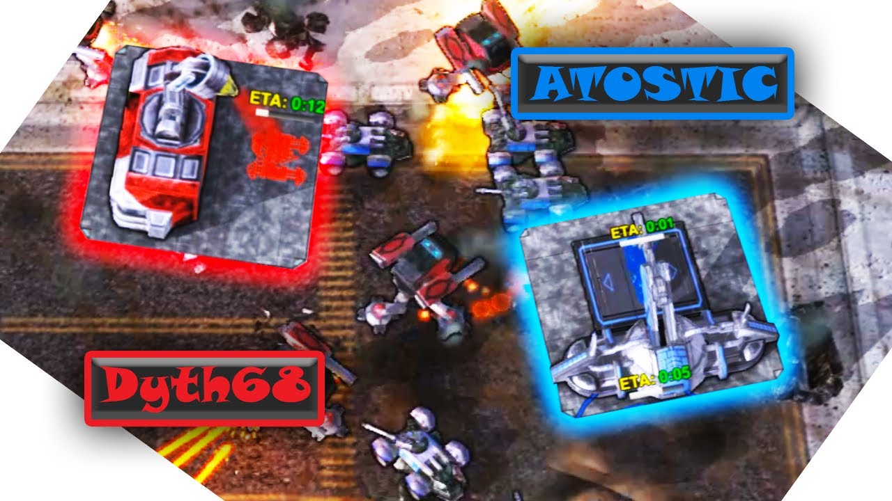 Zero-K 1 VS 1 | ATOSTIC (Rovers) vs Dyth68 (Amph) - Amphbot Doesn't Have Riot?
