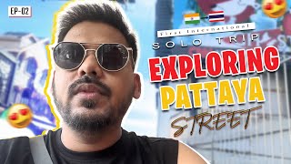Walking Street Pattaya Day tour || Hostel&Cafe Friends Station review | Shubham Jaiswal | Ep.02