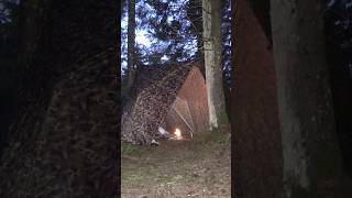 Heated Tarp Shelter and Goulash: Mountain Overnight Setup