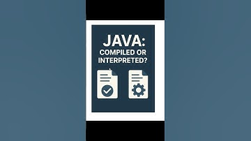 Is Java compiled or interpreted