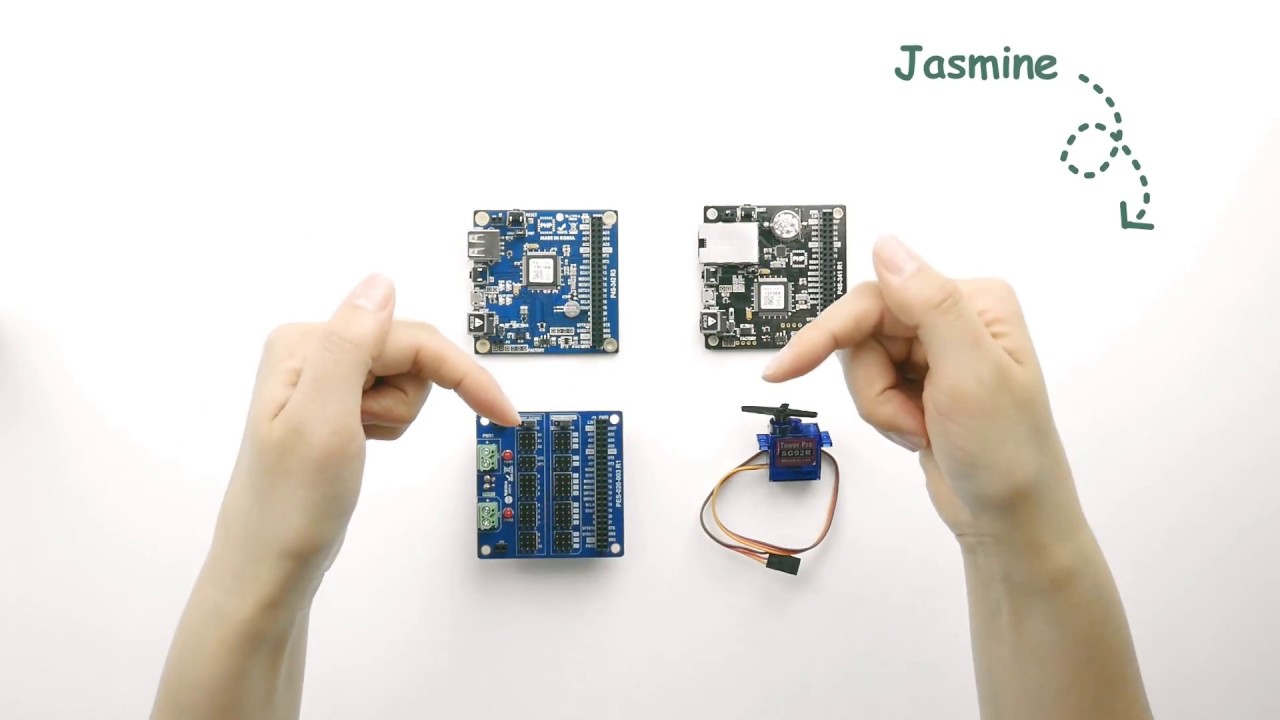 PHPoC PWM and Sensor Expansion Board - YouTube