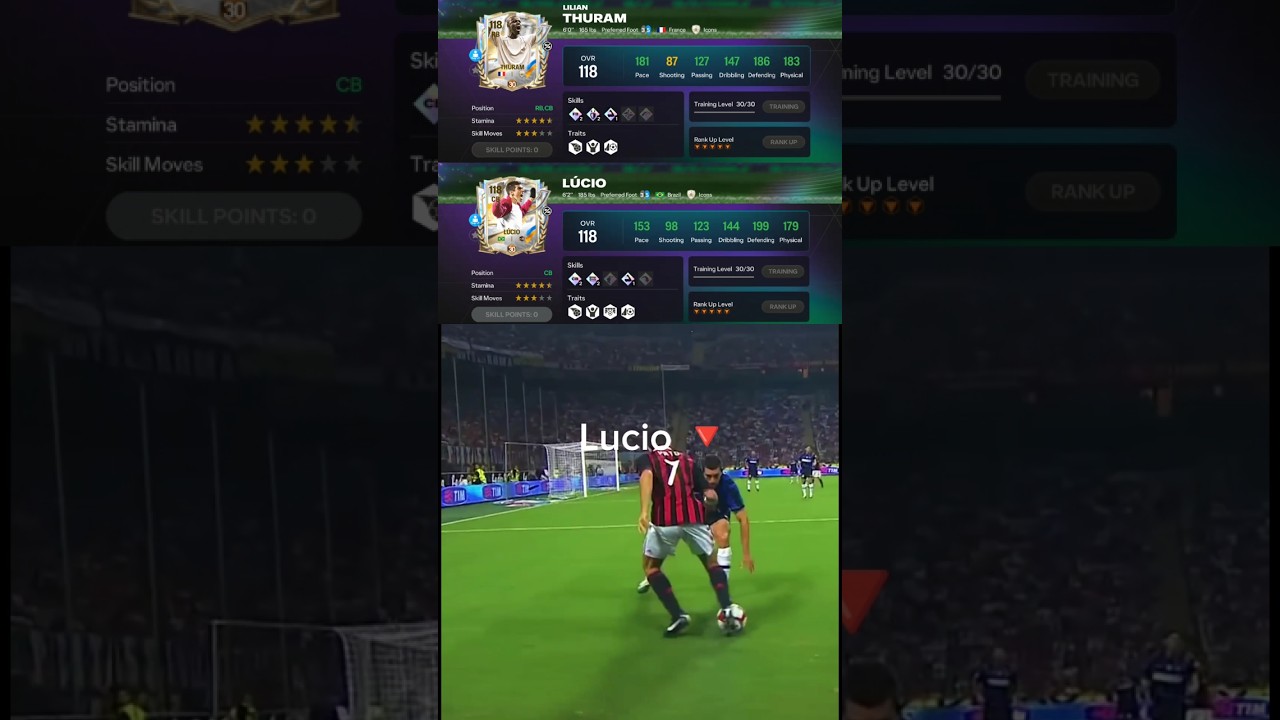 Lucio vs thuram 