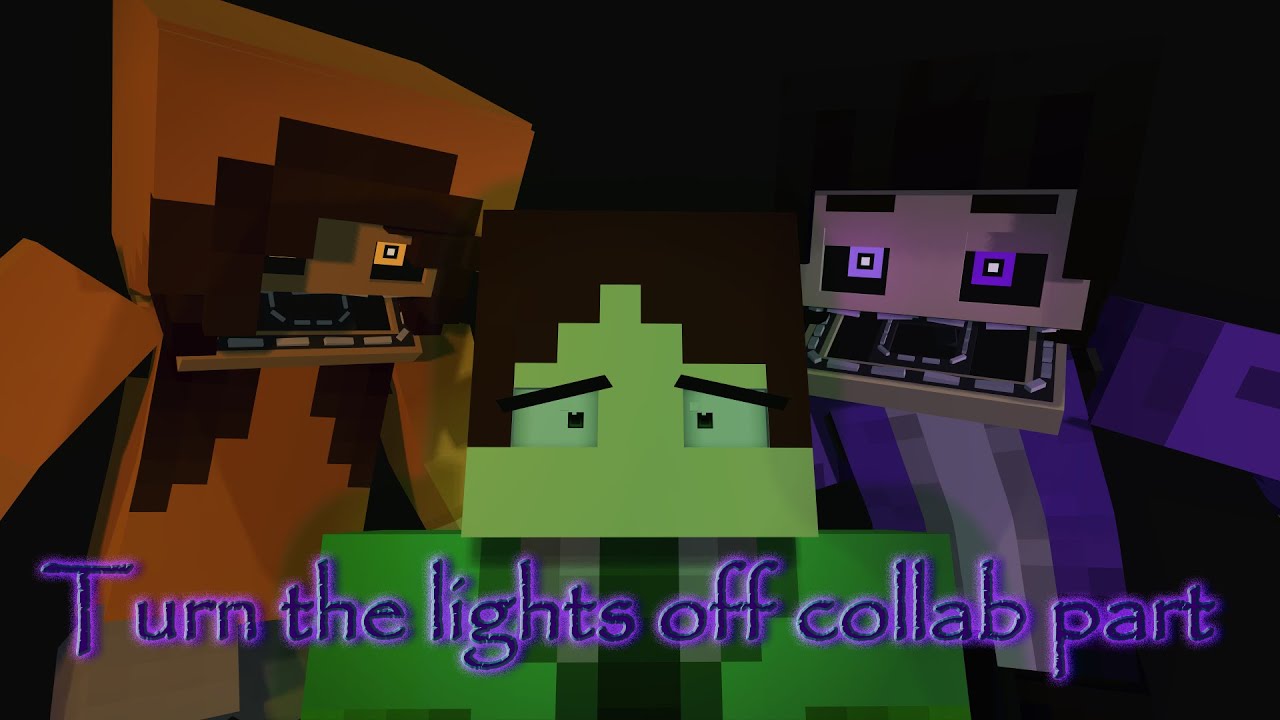 (Mine-imator animation) [Fnaf] Turn the lights off collab part - YouTube