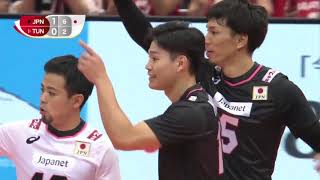 Yuji Nishida| Japan VS Tunisia | Men's Volleyball World Cup 2019