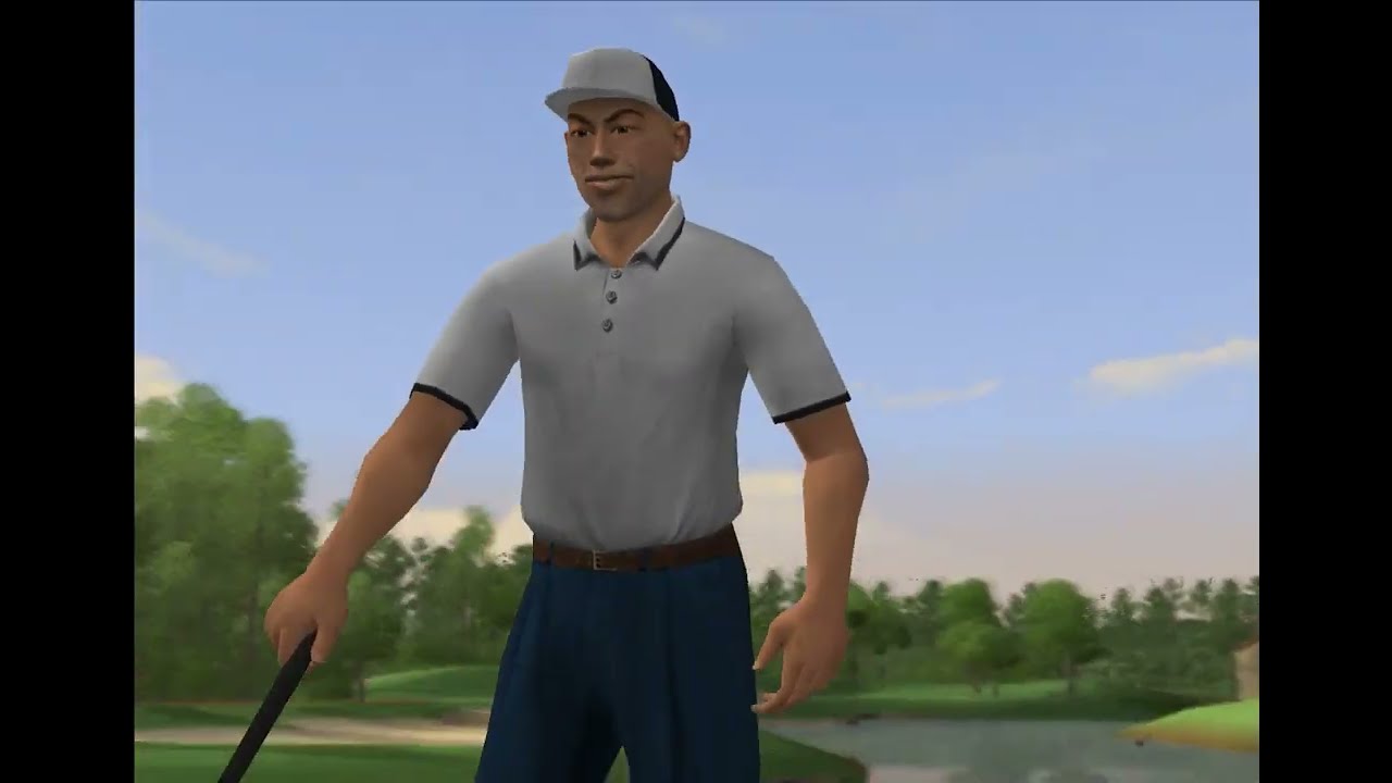 Tiger Woods PGA Tour 06 Challenge Micah Chino - PS2 PlayStation 2 Game Play