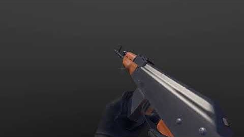 AK 74 Reload with empty mag