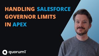 Avoid DML and SOQL Governor Limits | Salesforce Developer