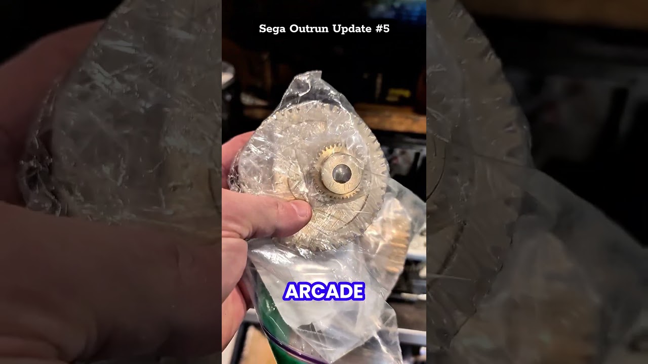 OutRun update number 5! The cabinet is cleaning up nicely! 