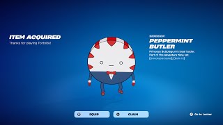 ADVENTURE TIME PEPPERMINT BUTLER SIDEKICK RELEASE DATE IN FORTNITE ITEM SHOP!