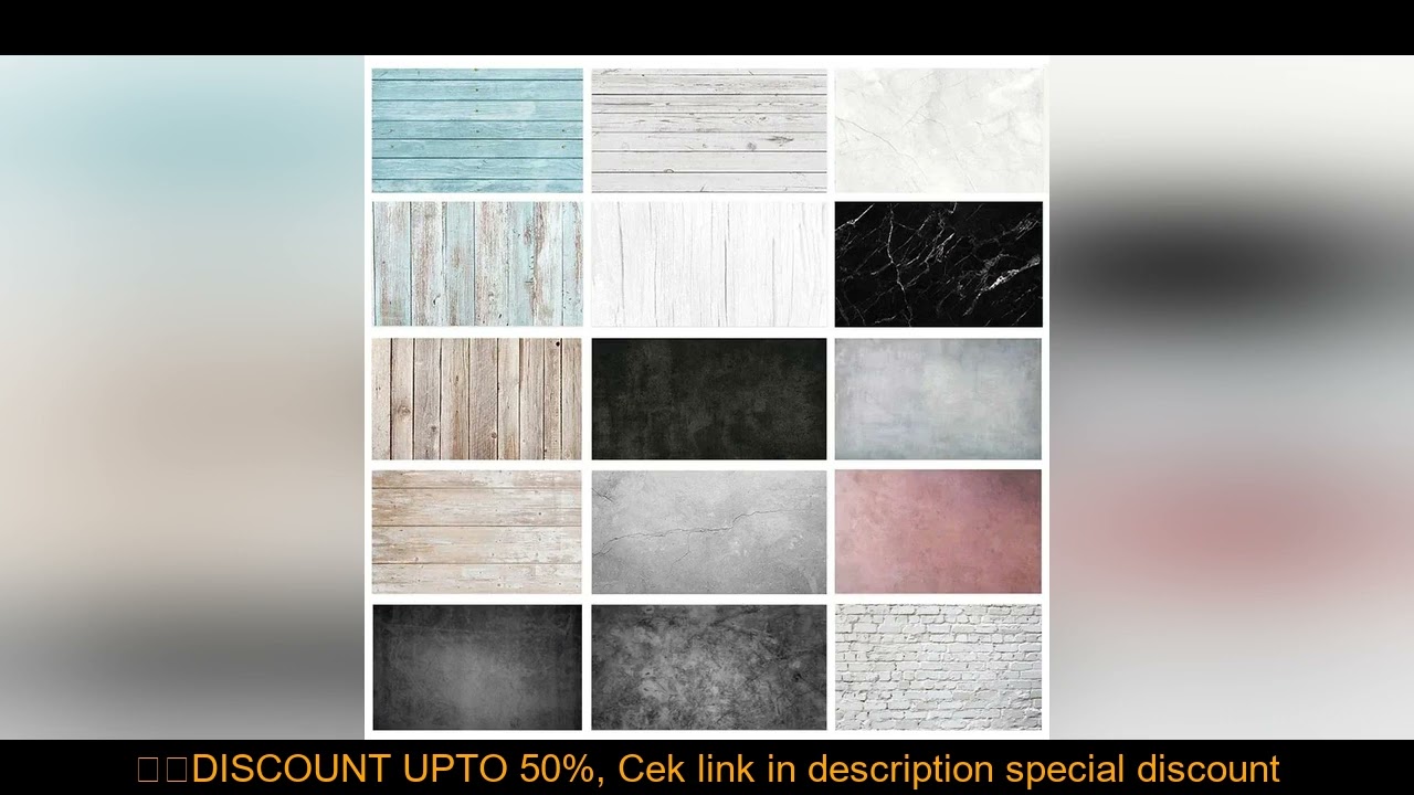 Marble Photography Backdrops 57*87CM 2 Sided Wood Grain Photo Background Wallpaper Studio Waterproof