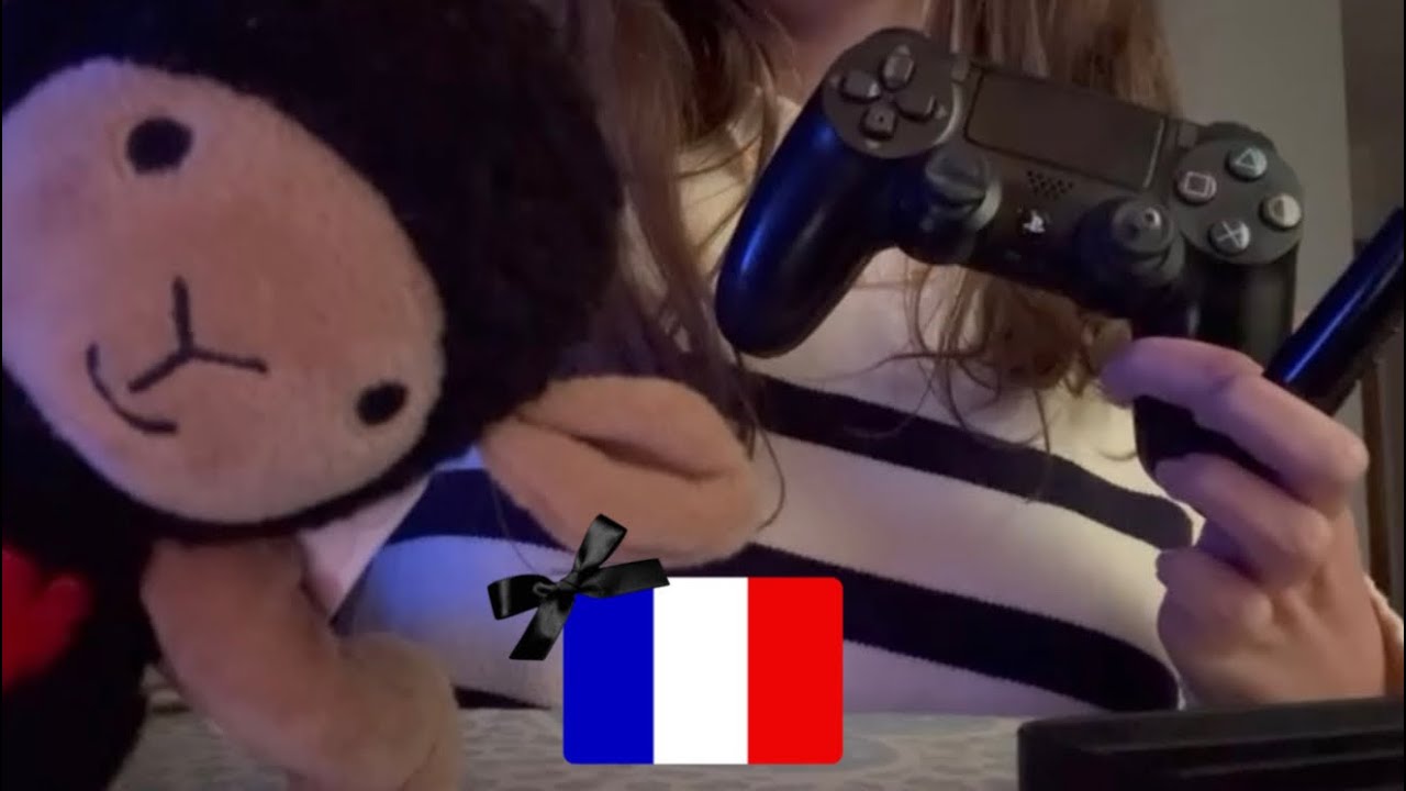 ASMR 🇫🇷 avec des triggers noirs 🖤🎮🕶️