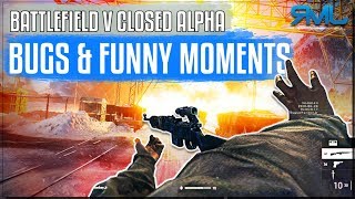 BFV Bugs and Funny Moments (Feat. Crafter & BFNations) - Battlefield V Closed Alpha Gameplay