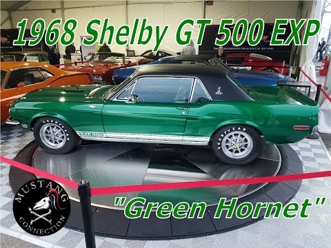 1968 Shelby GT500 EXP "The Green Hornet" freshly restored by Craig Jackson